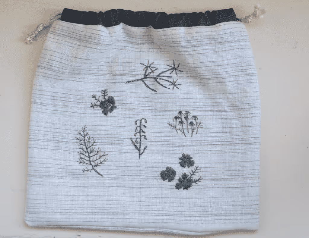 Monochrome embroidery ideas