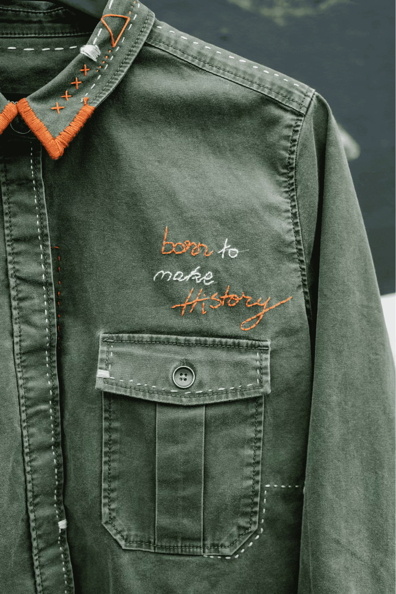 Typography embroidery ideas