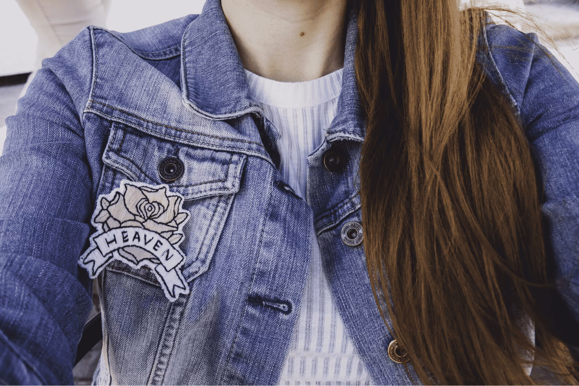 Denim jacket embroidery ideas