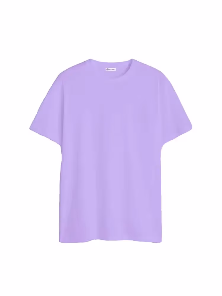 T-shirt lavande douce pour femme