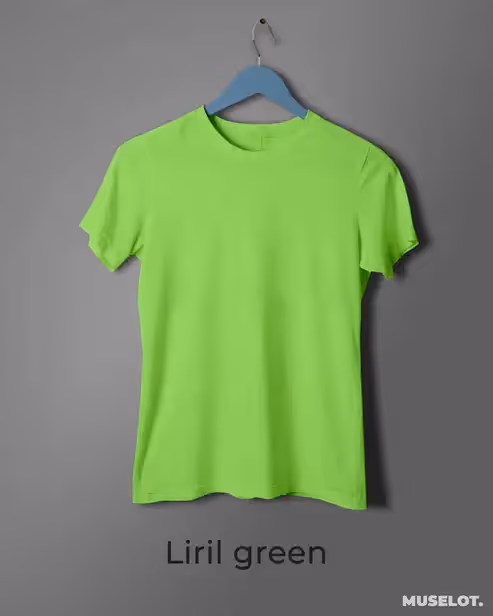 T-shirt vert Liril pour femme