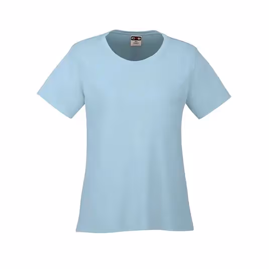 T-shirt bleu poudré pour femme