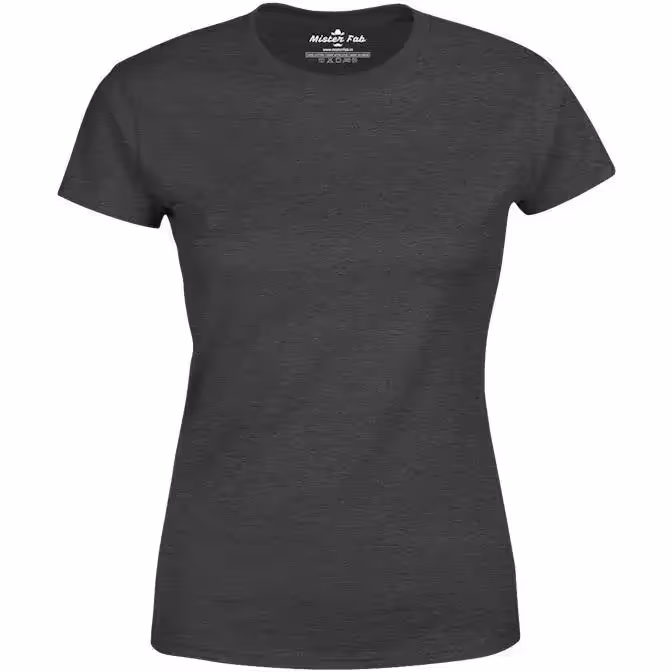 T-shirt grigio antracite da donna