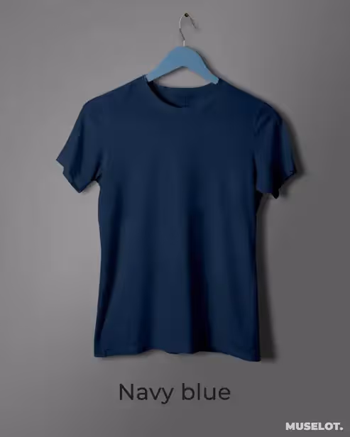 T-shirt bleu marine pour femme
