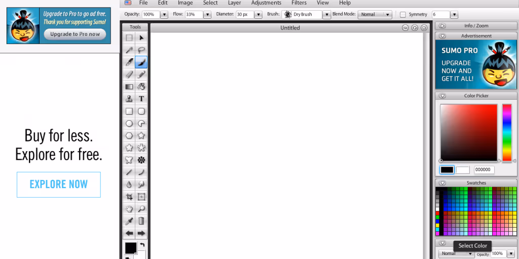 Selling of photo presets and editing tools