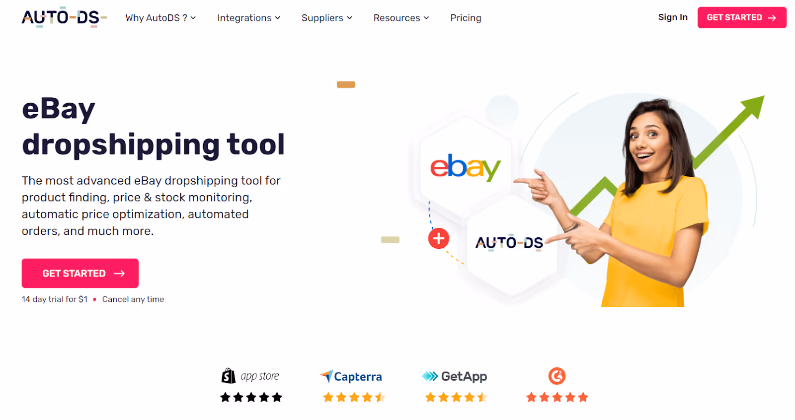 AutoDS product research tool