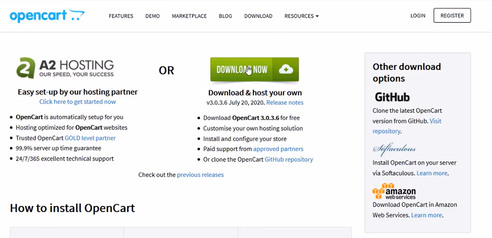 Configuration OpenCart