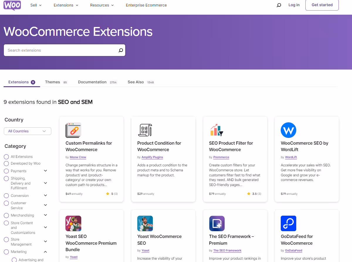 SEO et SEM WooCommerce