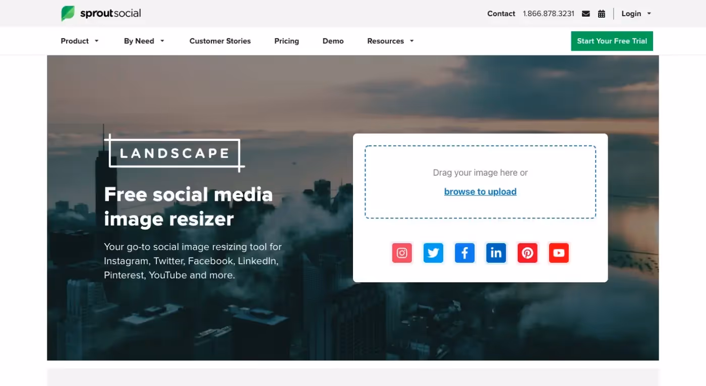 LandScape di SproutSocial