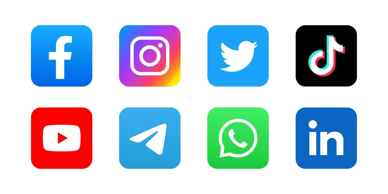Iconos de redes sociales