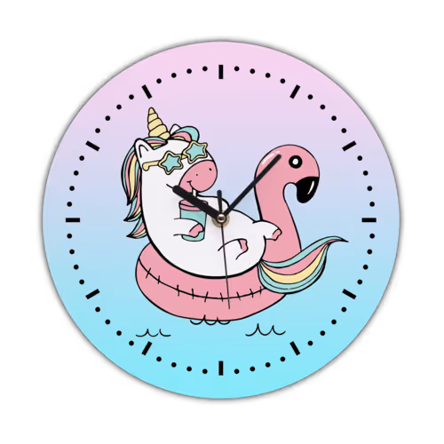 Unicorn Wall Clock
