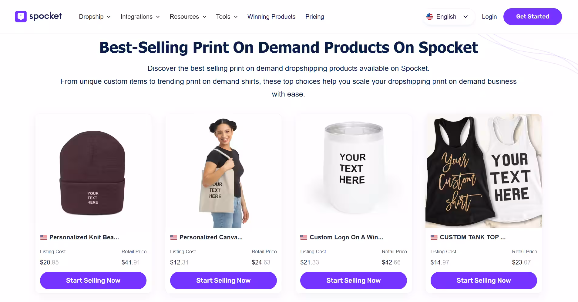 Spocket Print on Demand