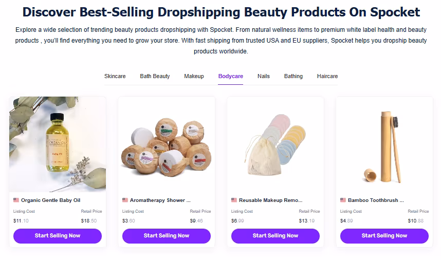 Dropship Beauty & Personal Care Products