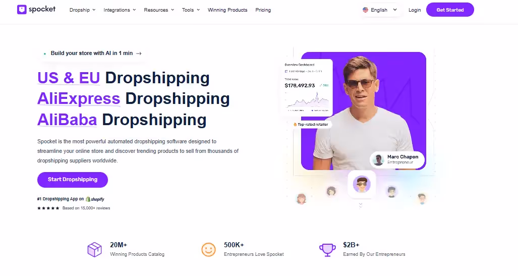 Spocket Dropshipping
