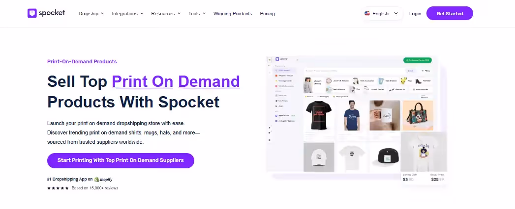 Spocket Print on Demand