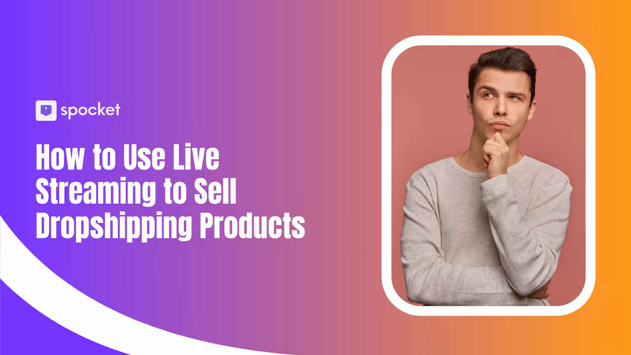 Commercio video: come utilizzare lo streaming live per vendere prodotti in dropshipping
