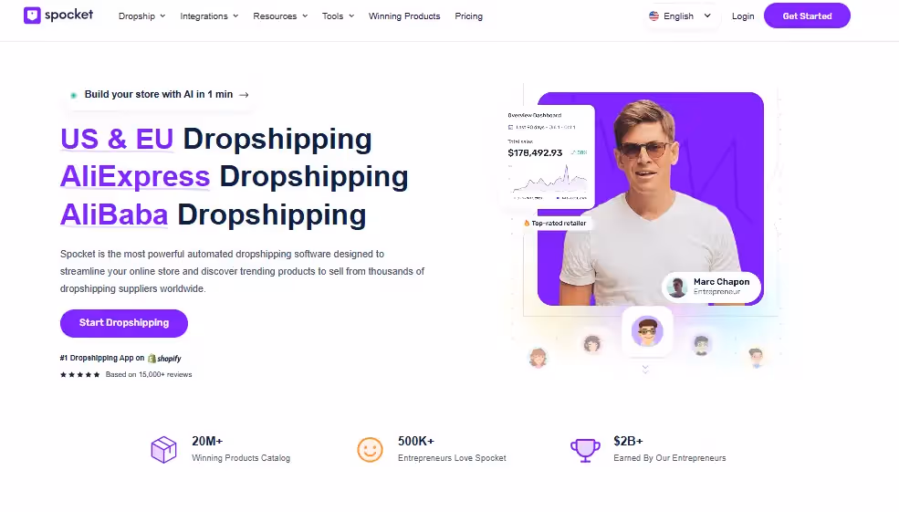 Spocket Dropshipping