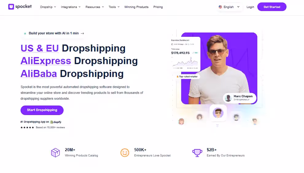 Spocket Dropshipping