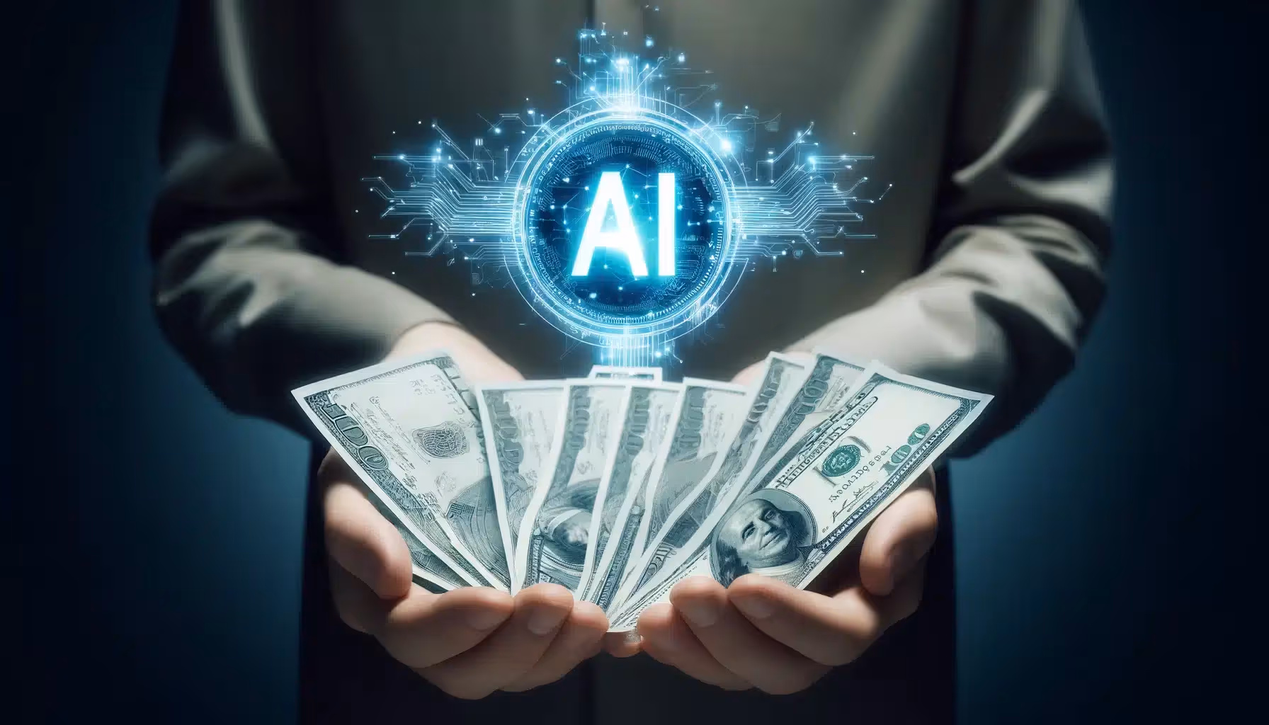 make money on social media with AI