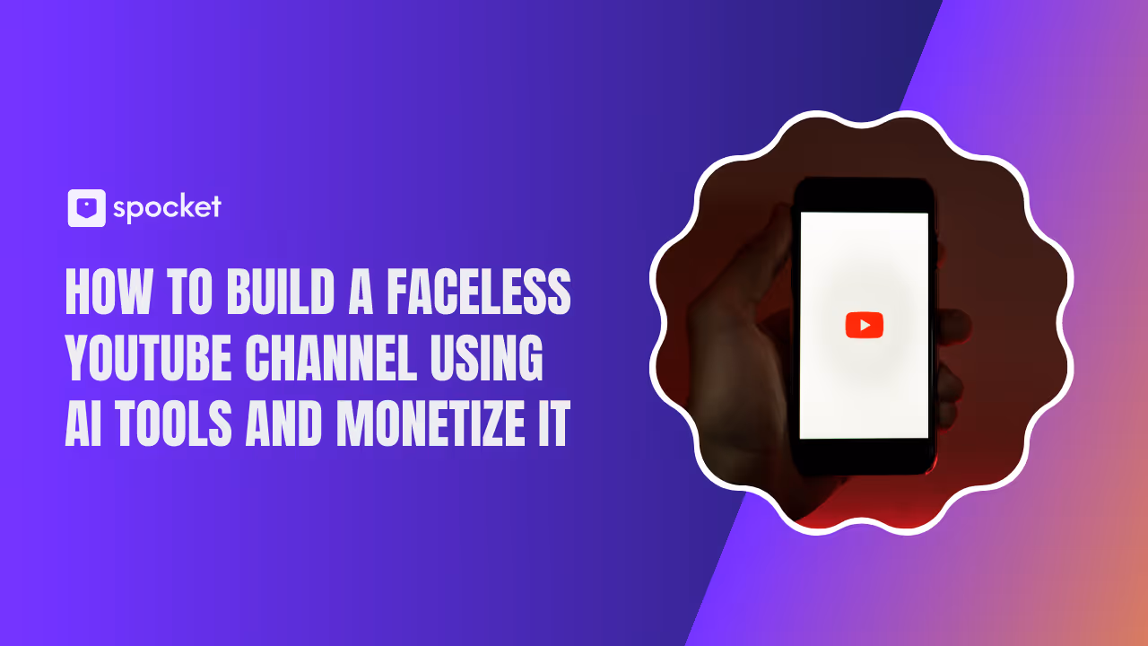 Cómo crear un canal de YouTube sin rostro con herramientas de inteligencia artificial y monetizarlo