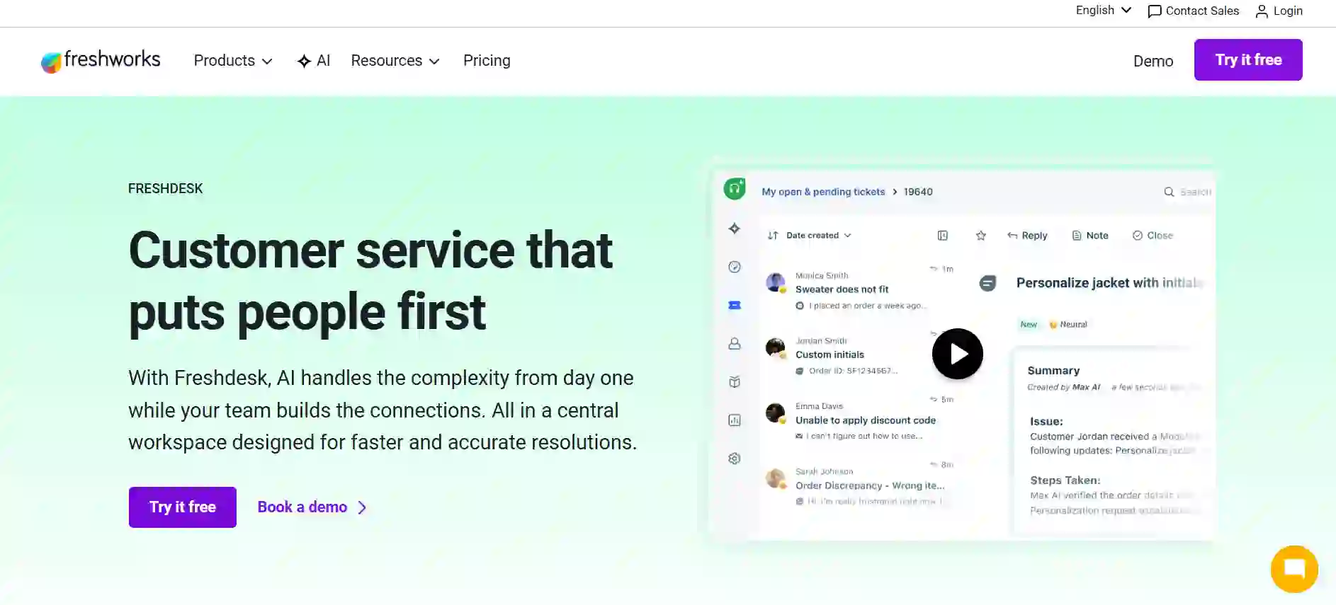 Freshdesk 
