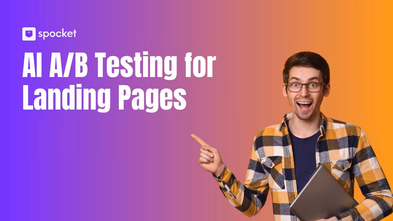 Tests A/B d'IA pour les pages de destination