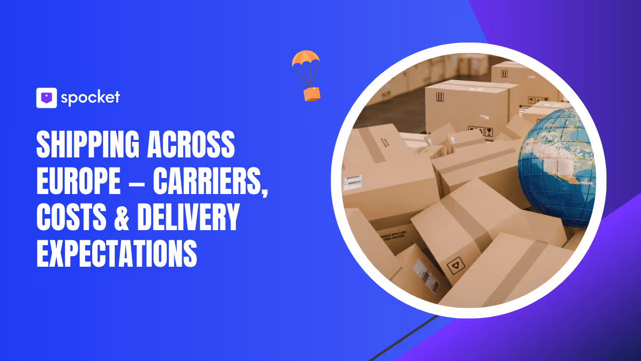 Expédition dans toute l'Europe : transporteurs, coûts et prévisions de livraison
