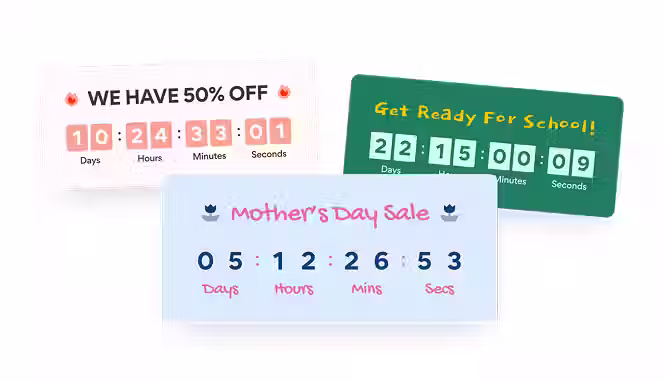 Vacation Countdown Signs