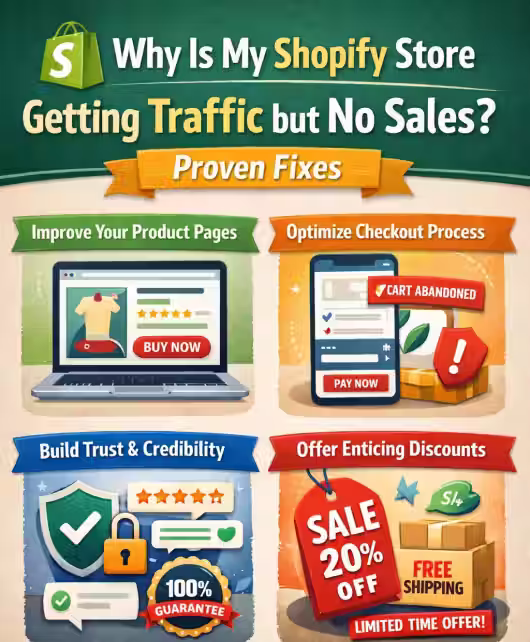 Why is My Shopify Store Getting Traffic but No Sales?