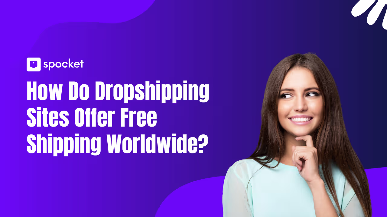 Como os sites de Dropshipping oferecem frete grátis em todo o mundo?