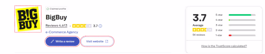 bigbuy trustpilot