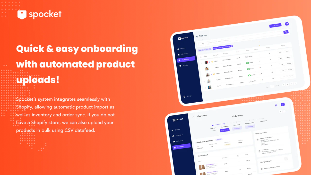 72h trend to store system and easy onboarding