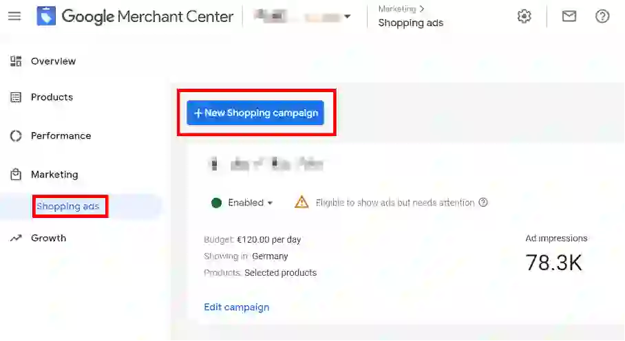 Come creare la tua campagna Google Shopping
