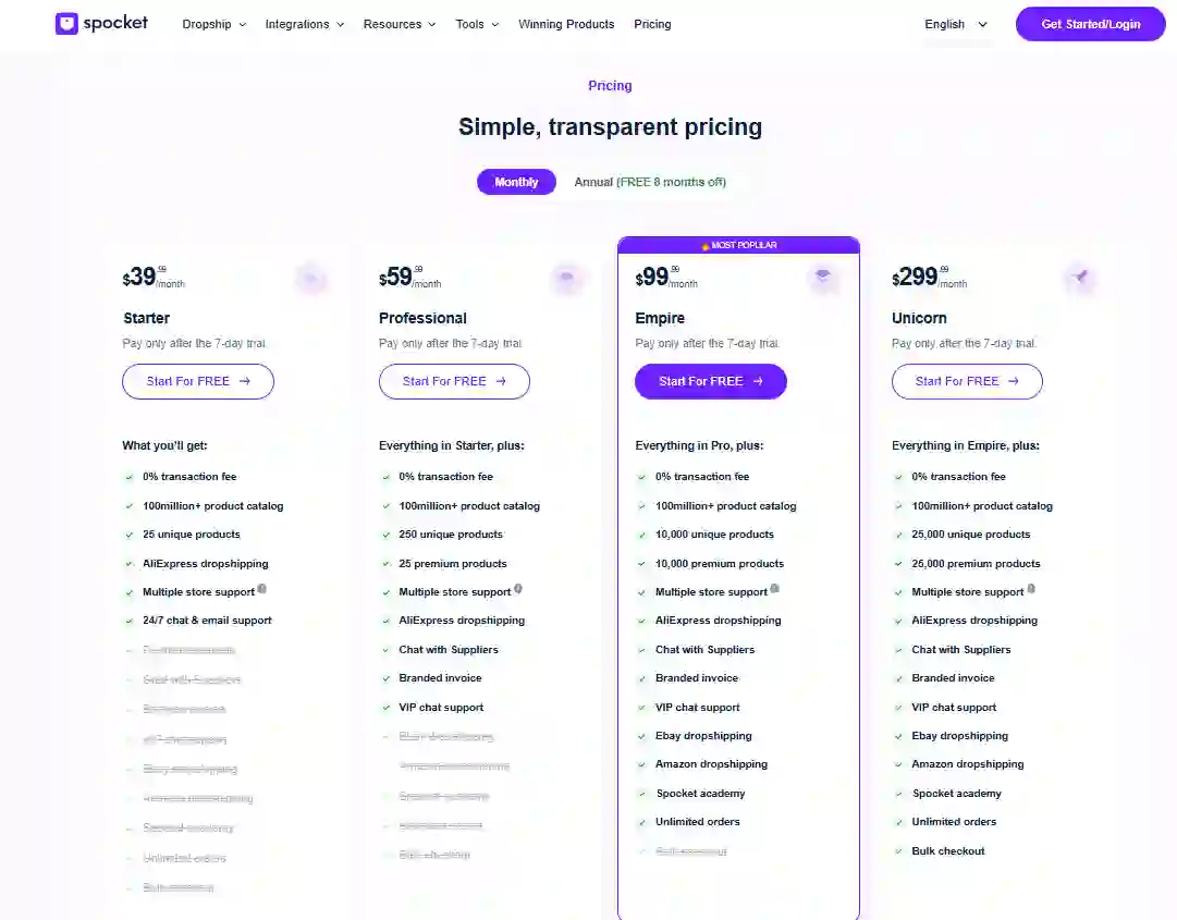 How to Access Premium Suppliers on Spocket?