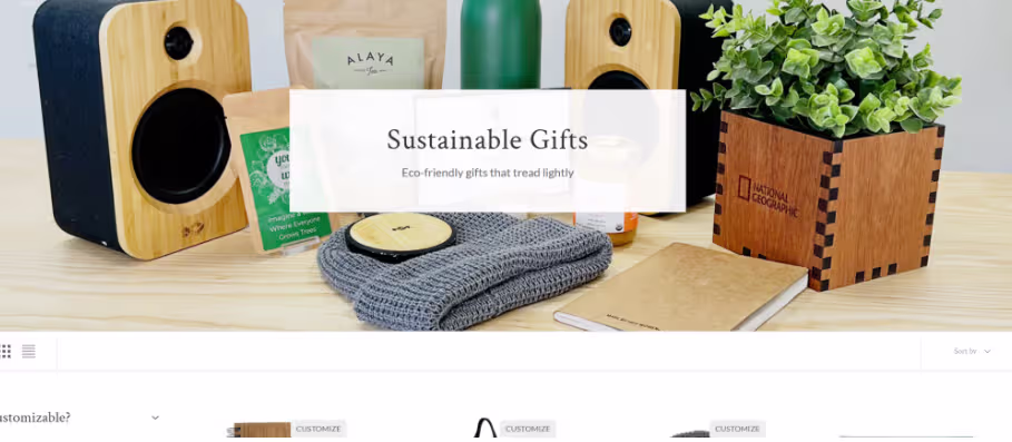 sustainable gifting