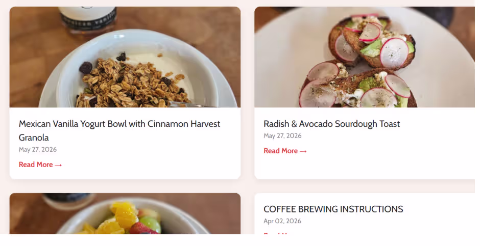 food blog