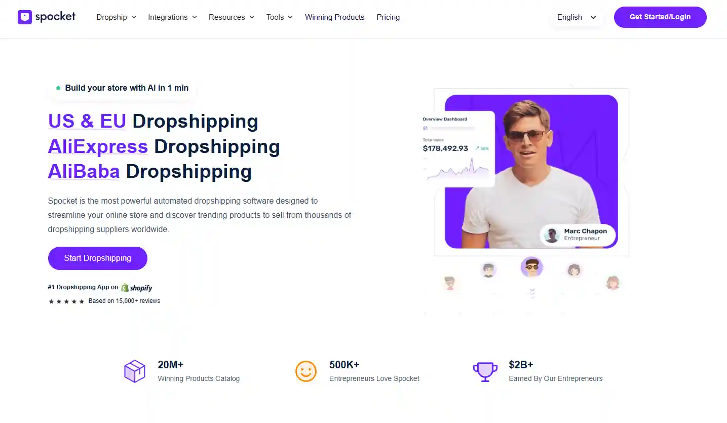 Dropshipping Brand With Spocket