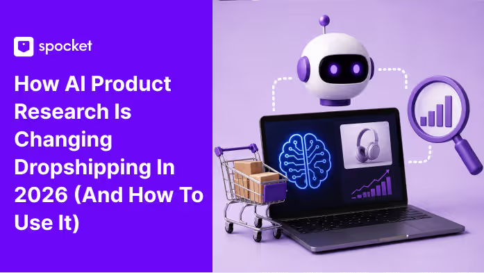 L'IA pour la recherche de produits en dropshipping en 2026 et comment l'utiliser