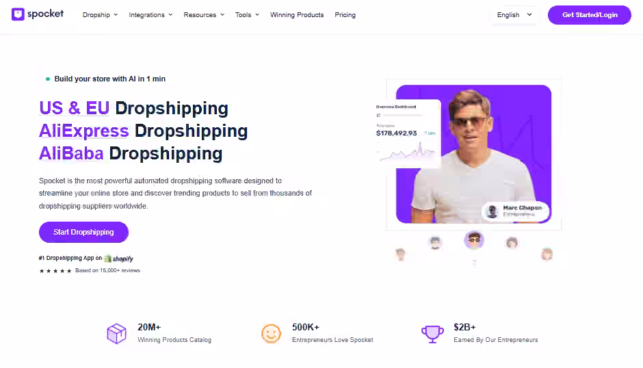 Spocket Dropshipping