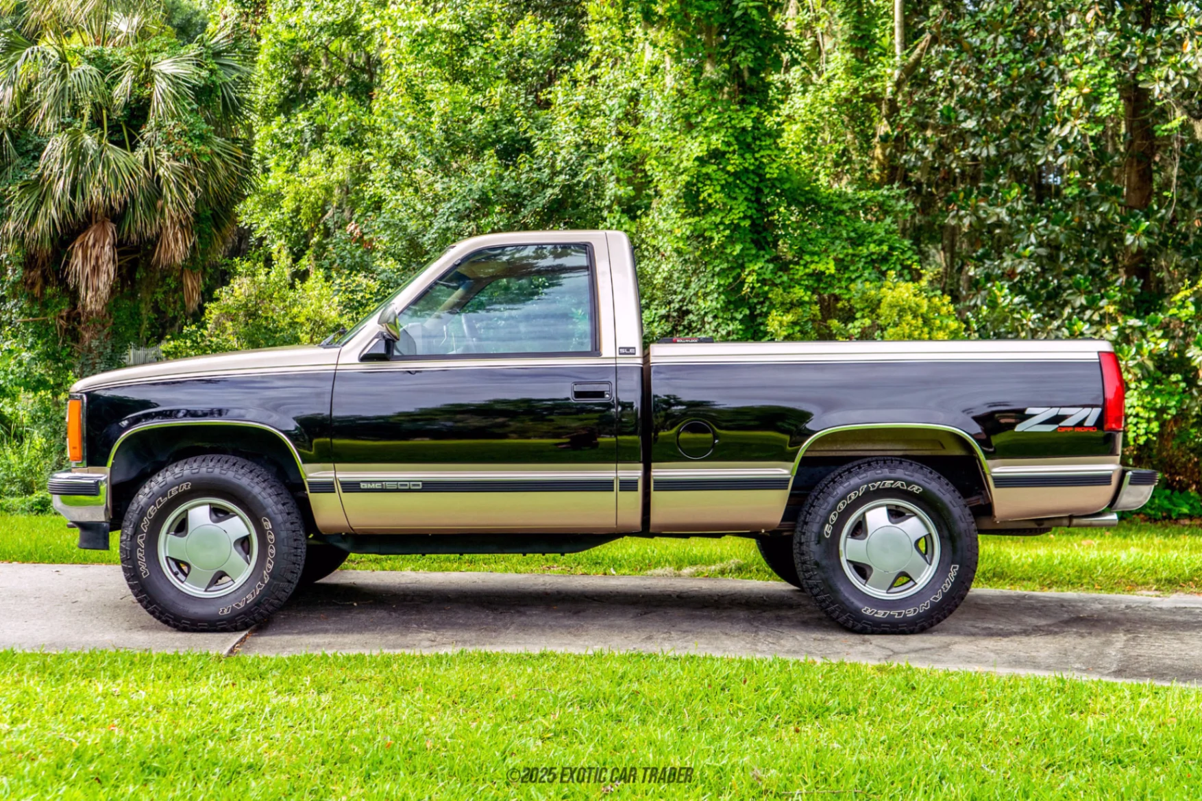 Driver side shot of vehicle