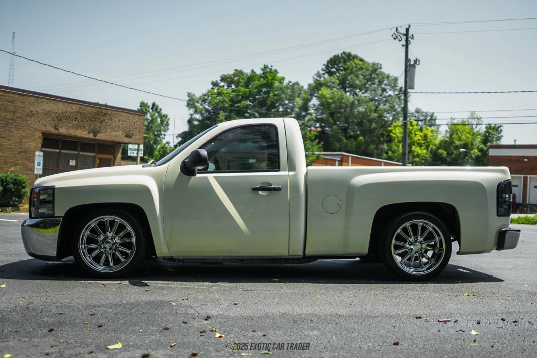 Driver side shot of vehicle