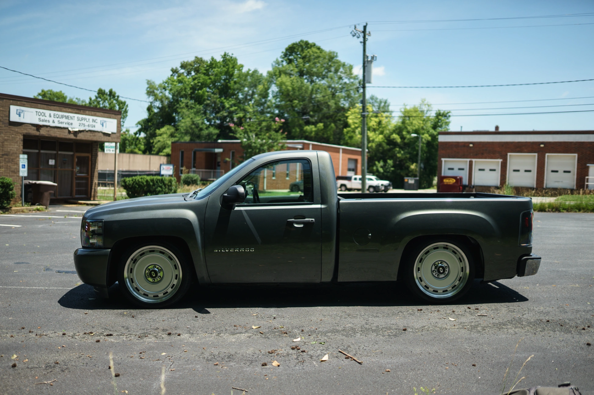 Driver side shot of vehicle