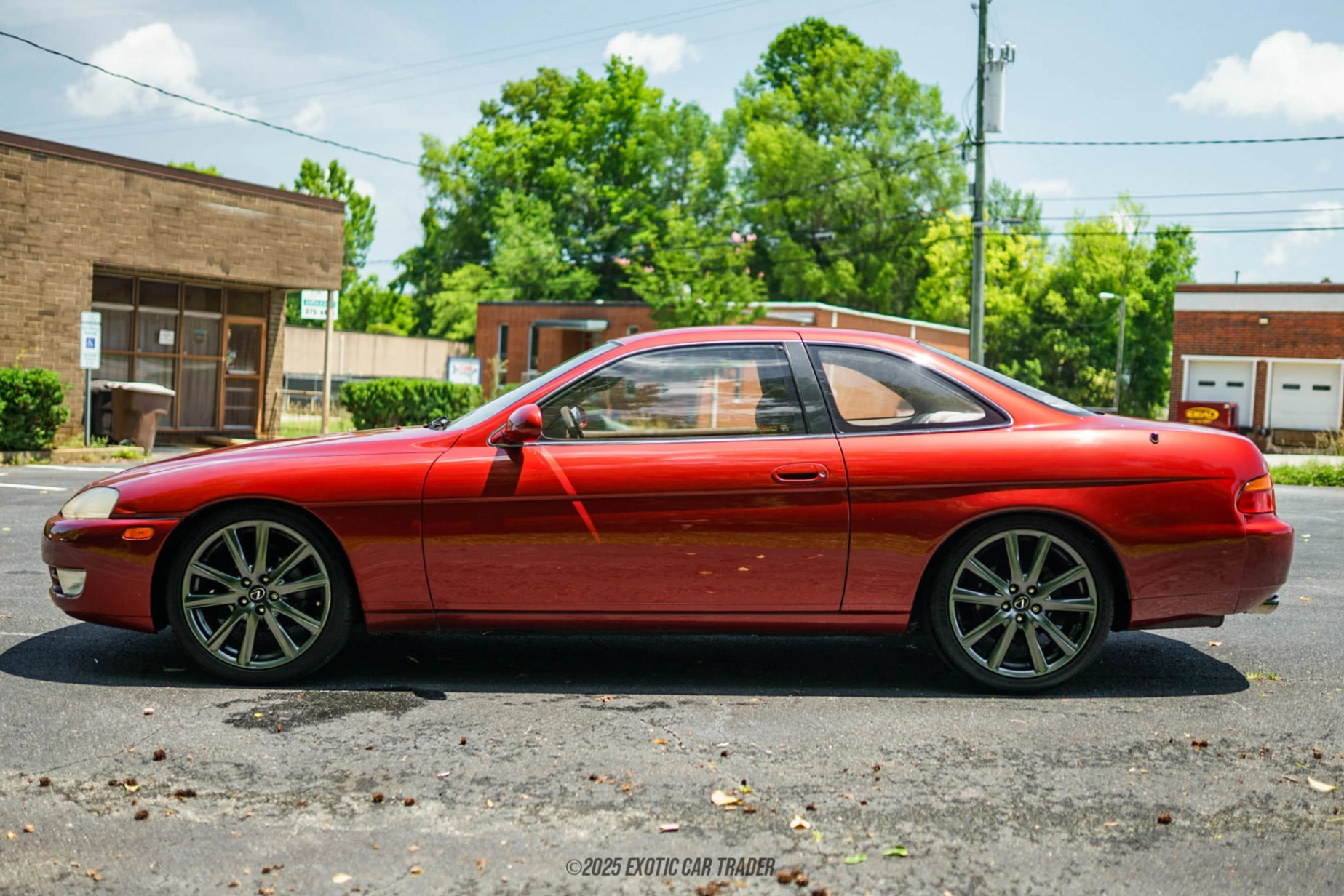 Driver side shot of vehicle