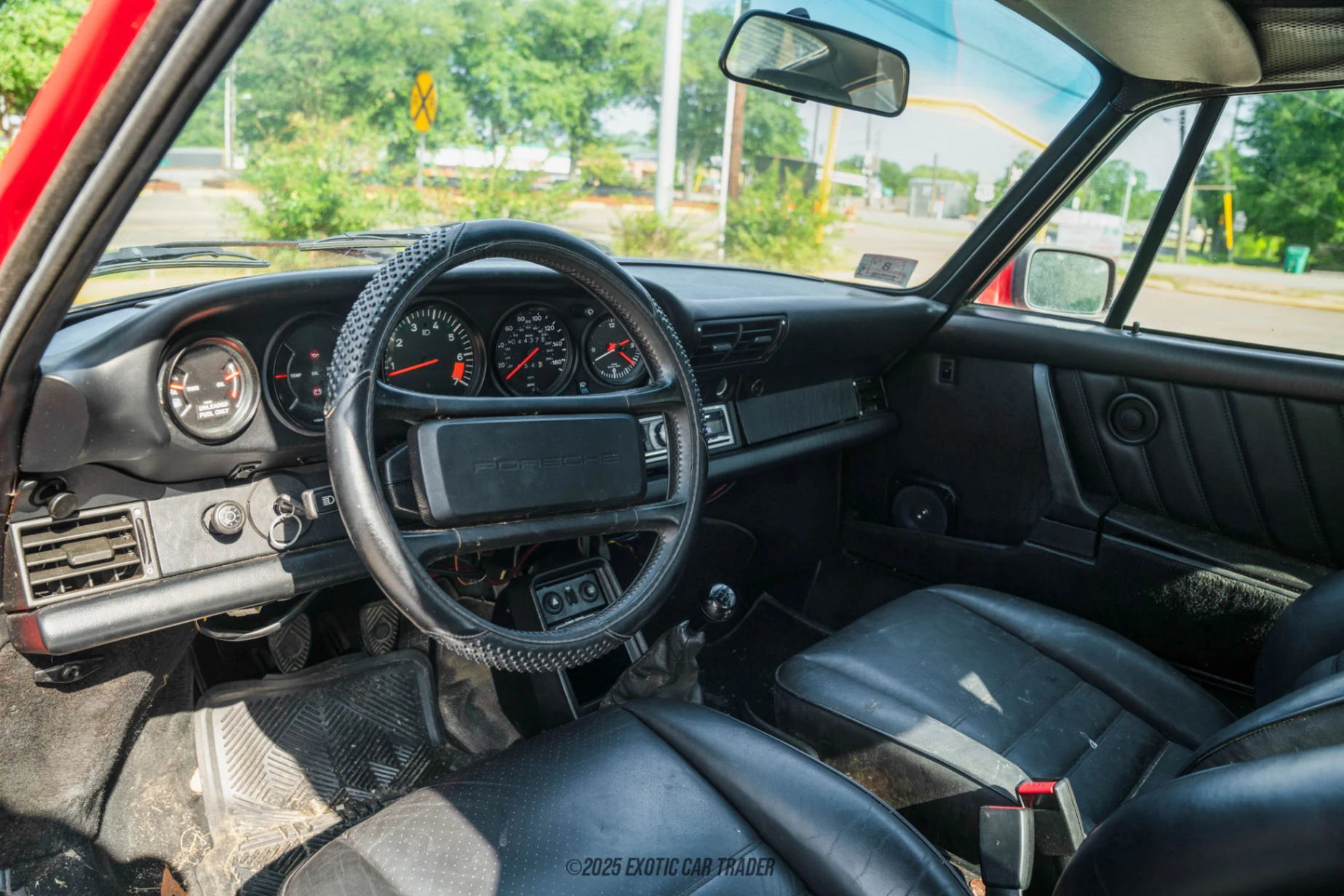 The interior of the vehicle for sale