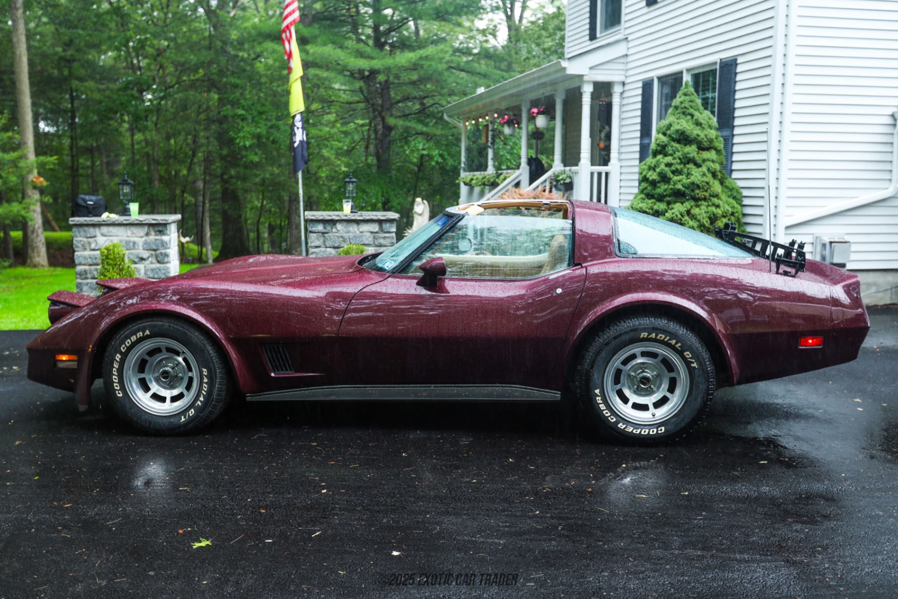 Driver side shot of vehicle