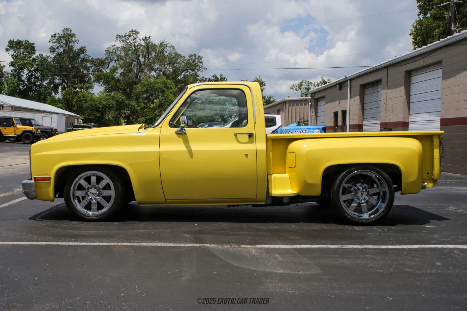 Driver side shot of vehicle