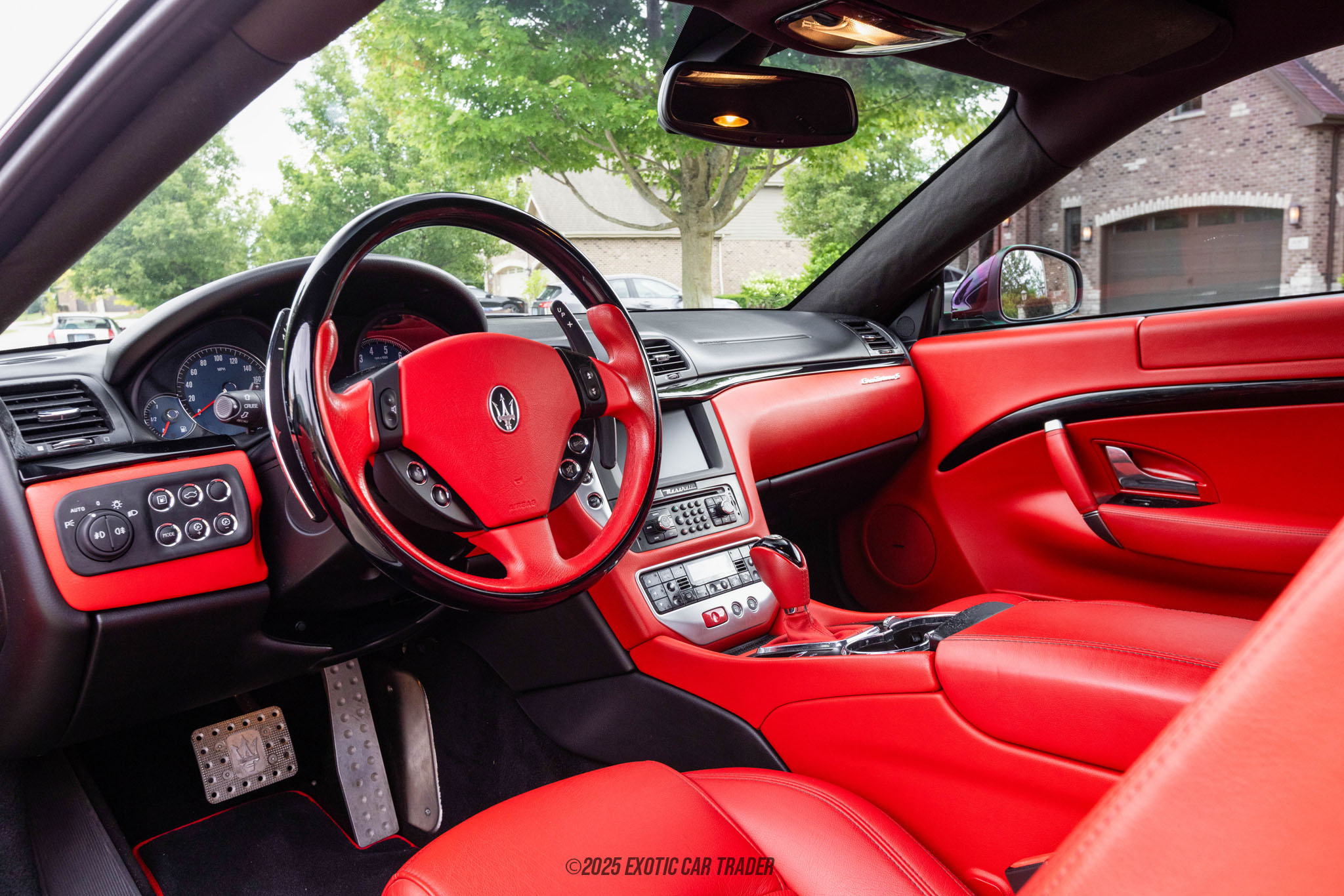 The interior of the vehicle for sale