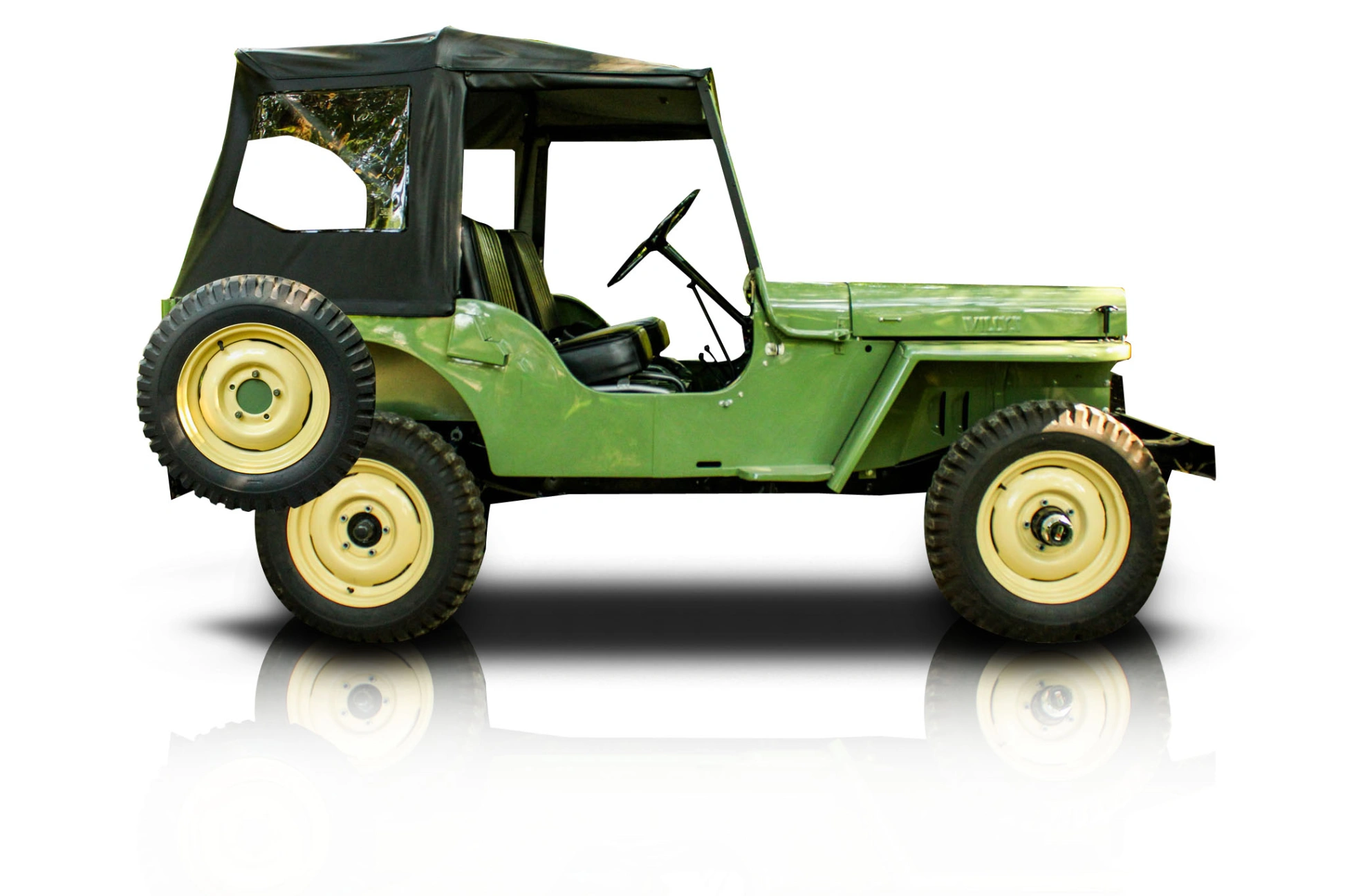 Passenger side photo of vehicle