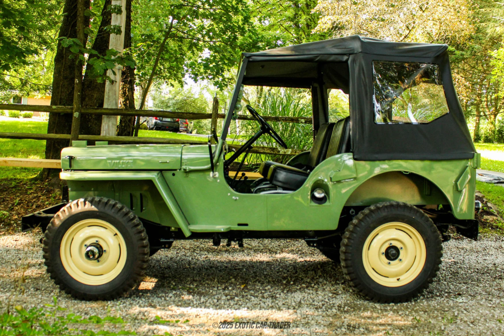 Driver side shot of vehicle
