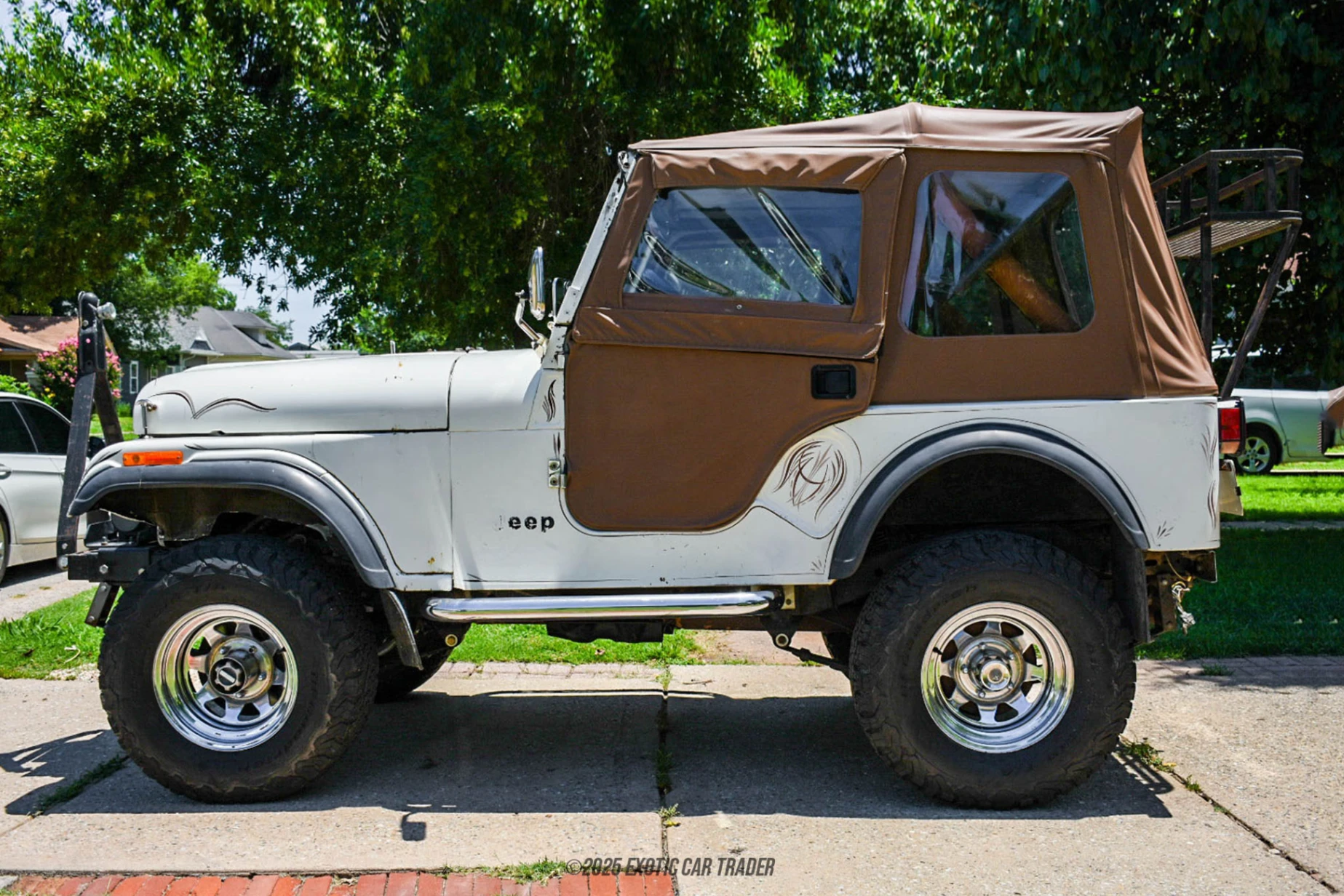 Driver side shot of vehicle